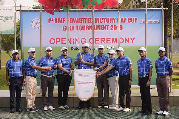 SAIF Powertec Ltd. Is the title sponsor of the DNCC Mayor’s  Cup Tournament-2021